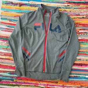 🖤 FILA SPORT Patriot Knit Jacket